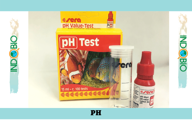 đo ph nước t hồ cá, trong ao nuôi tôm,ao nuôi thủy sản với Bộ test ph Sera 4.5-9.0 ph